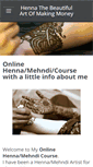 Mobile Screenshot of hennacourses.com